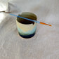 Blue Mountain Ceramic Paintbrush Pot