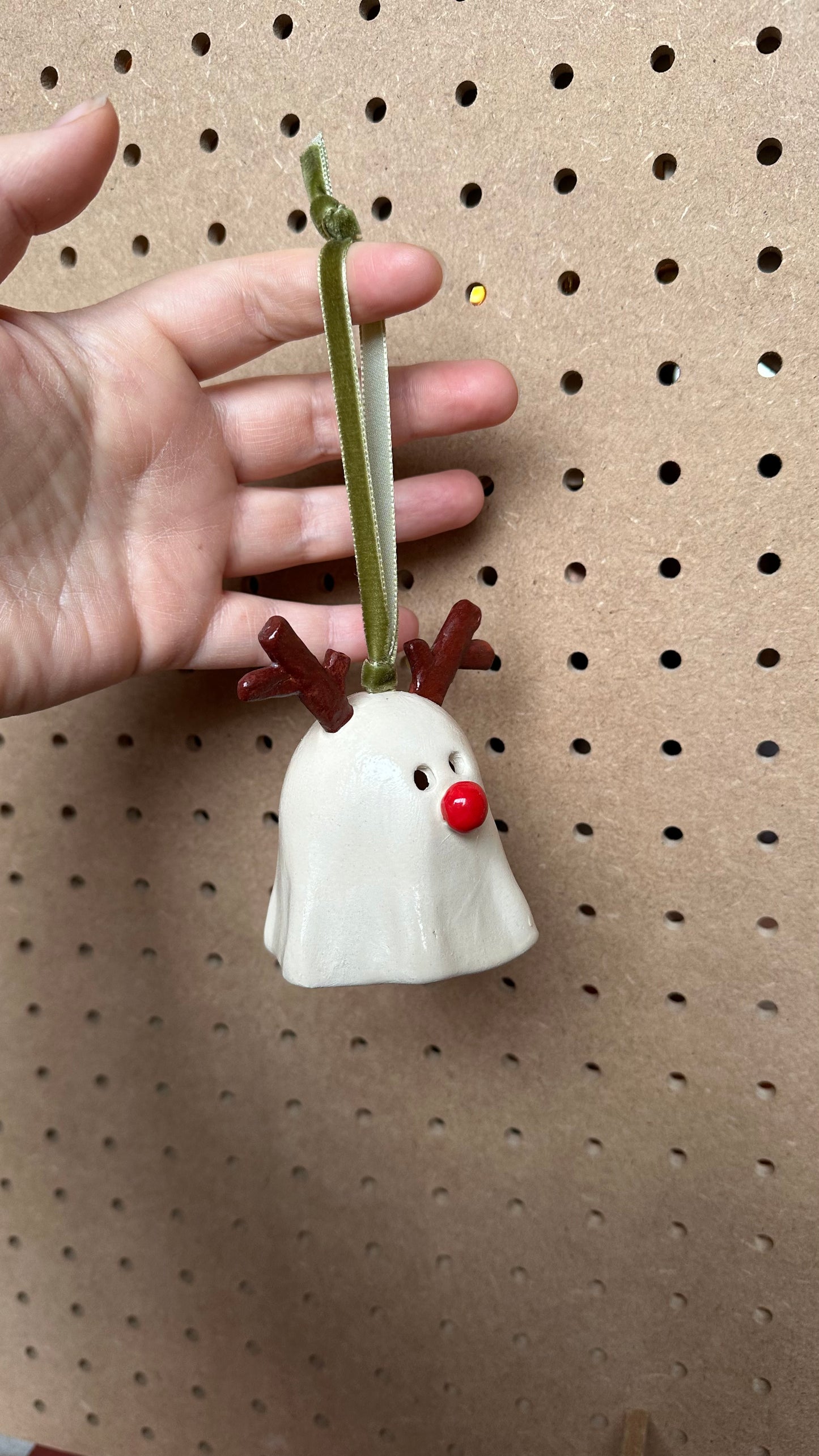 Rudolf the Reindeer Ghostie Tree Decoration