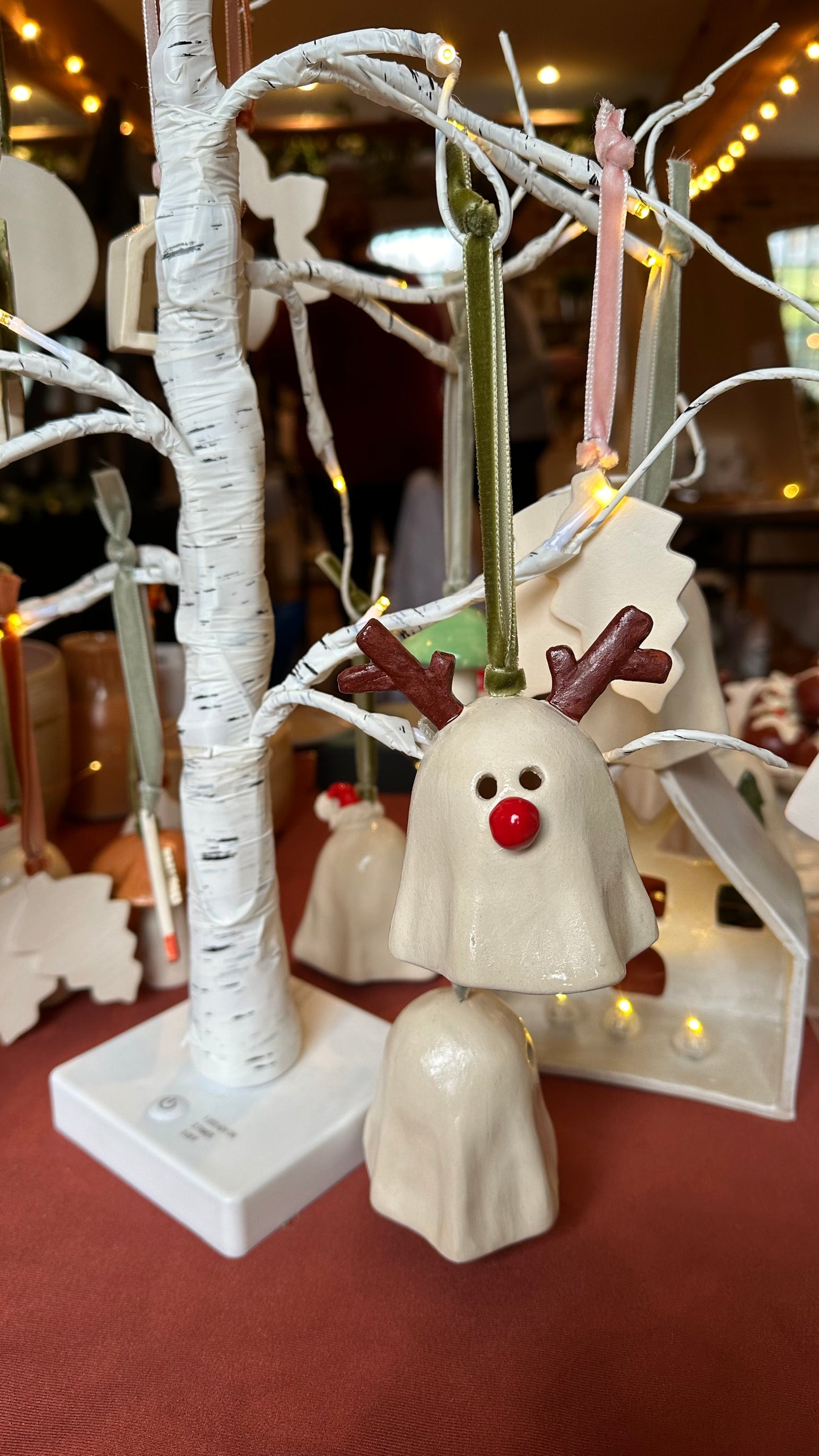 Rudolf the Reindeer Ghostie Tree Decoration