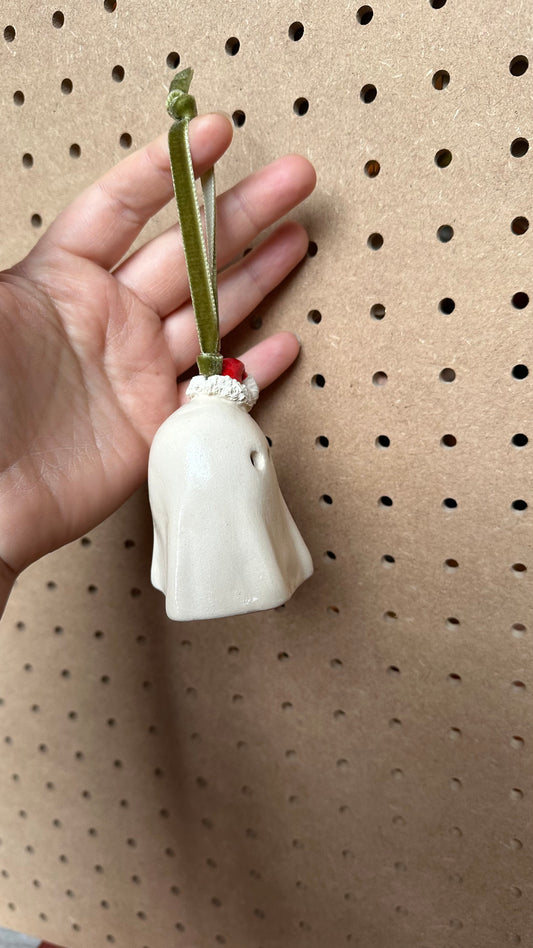 Santa Ghostie Tree Decoration